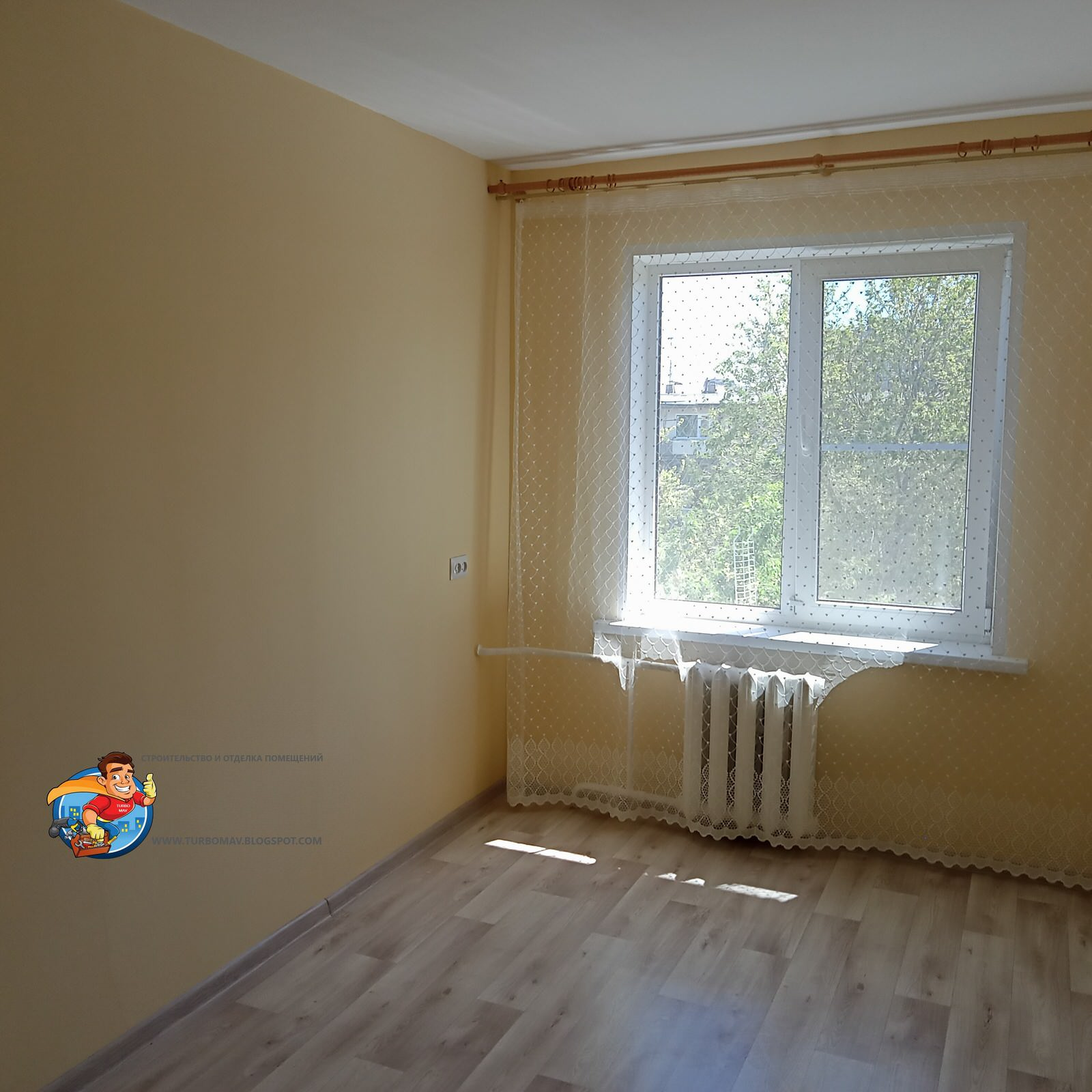 Отделка комнаты