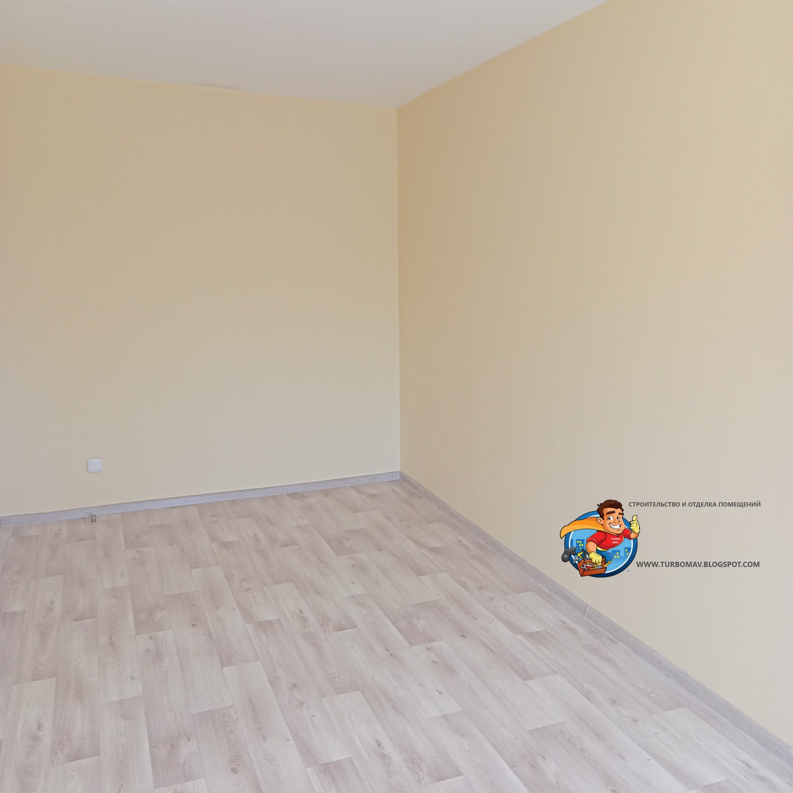 Отделка комнаты