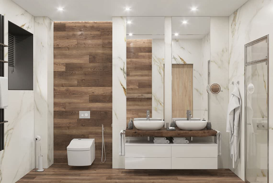 Проект ванной комнаты от proekt.torard