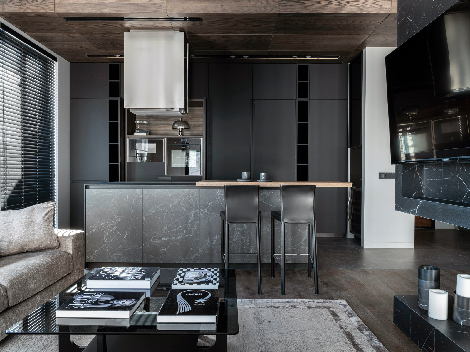 Реализованный проект квартиры 90м2 в ЖК Пресня сити