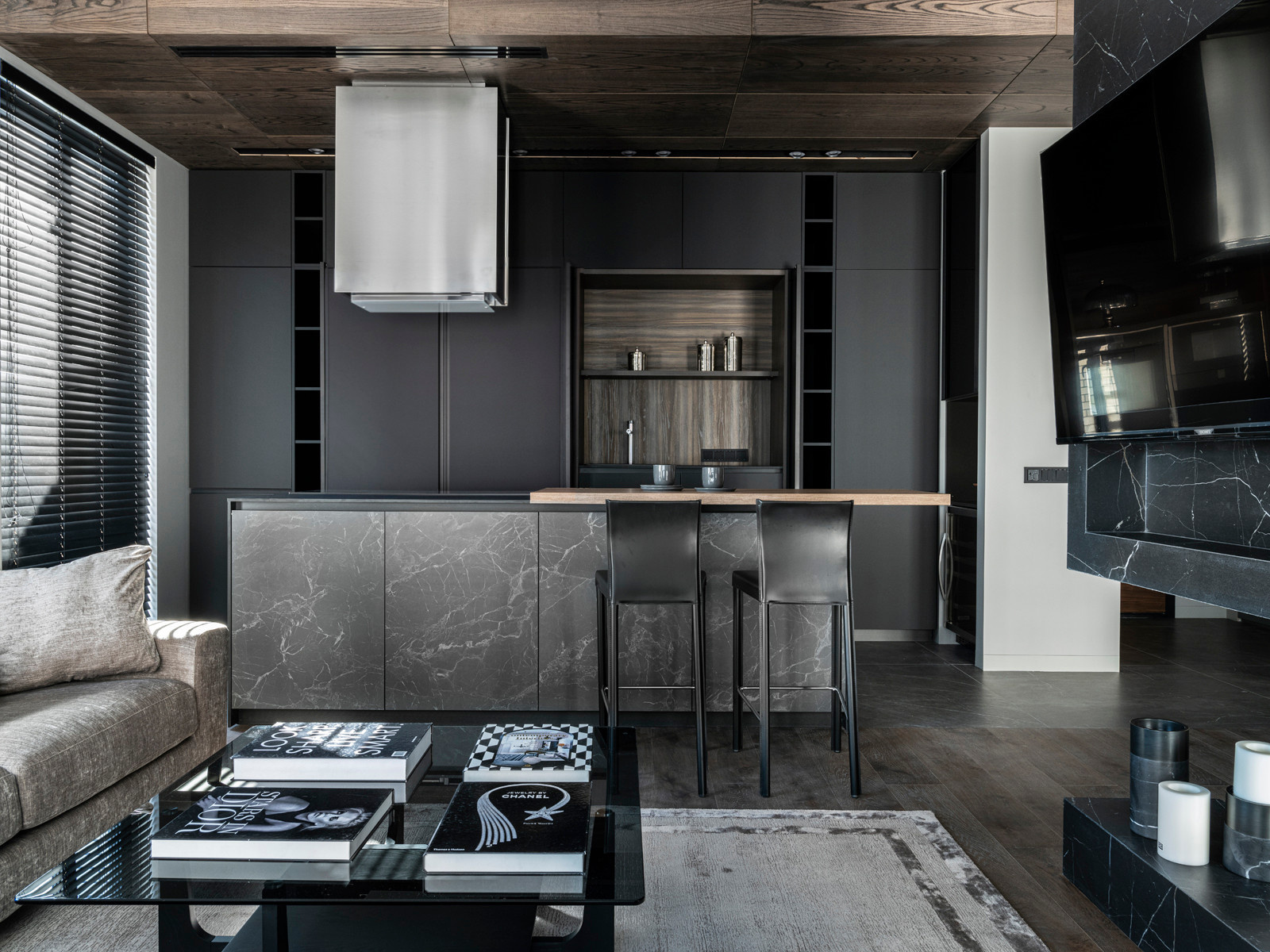 Реализованный проект квартиры 90м2 в ЖК Пресня сити