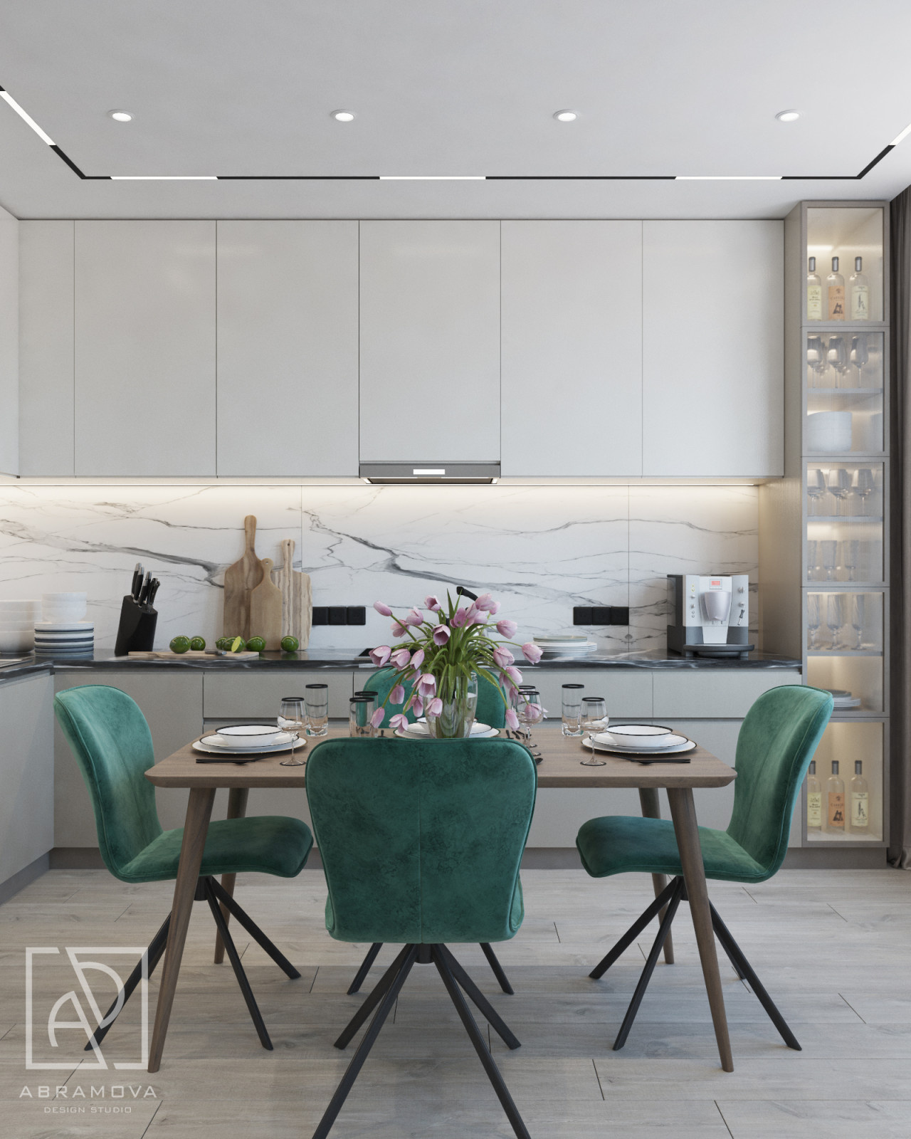 Дизайн-проект 2-х комнатной квартиры ЖК Летний сад г