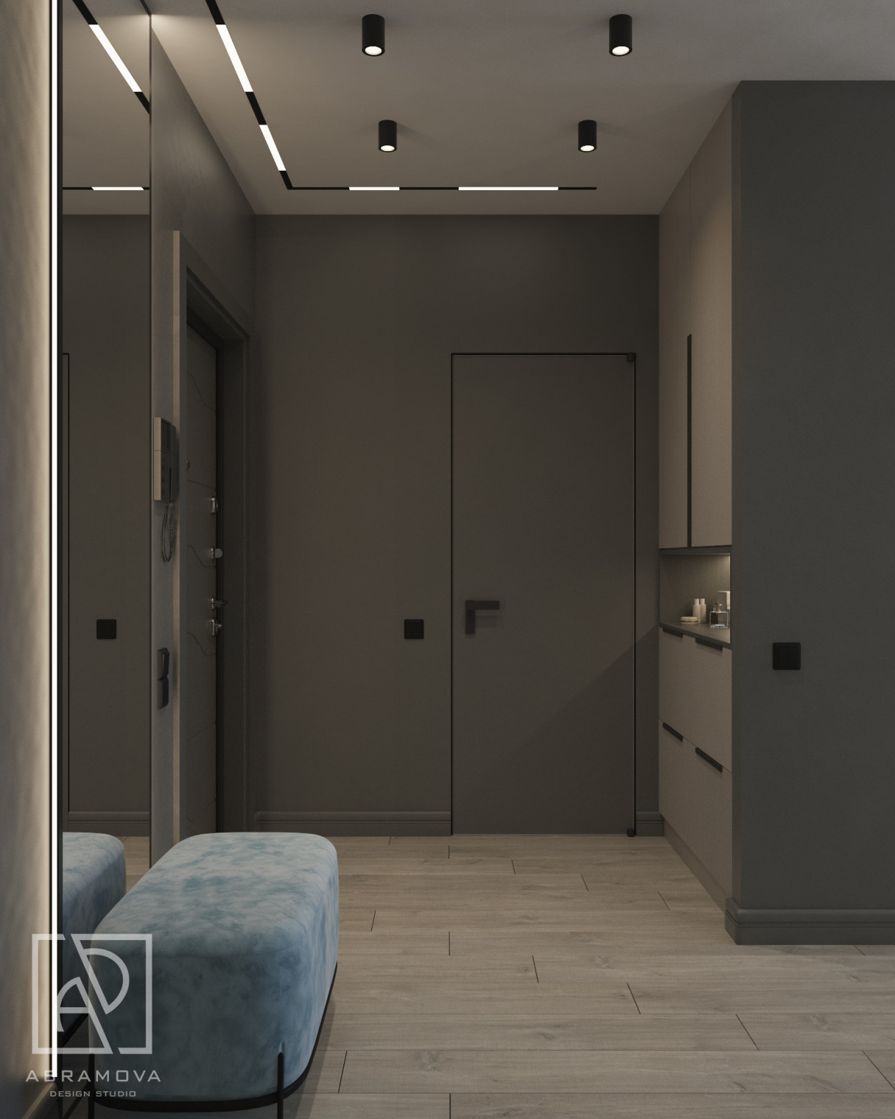 Дизайн-проект 2-х комнатной квартиры ЖК Летний сад г