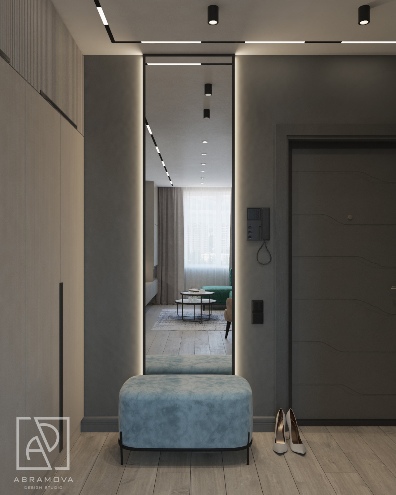 Дизайн-проект 2-х комнатной квартиры ЖК Летний сад г