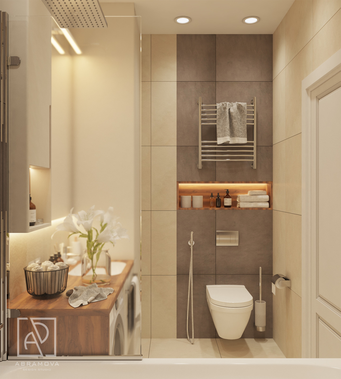 Дизайн-проект 2-х комнатной квартиры ЖК Испанские кварталы1