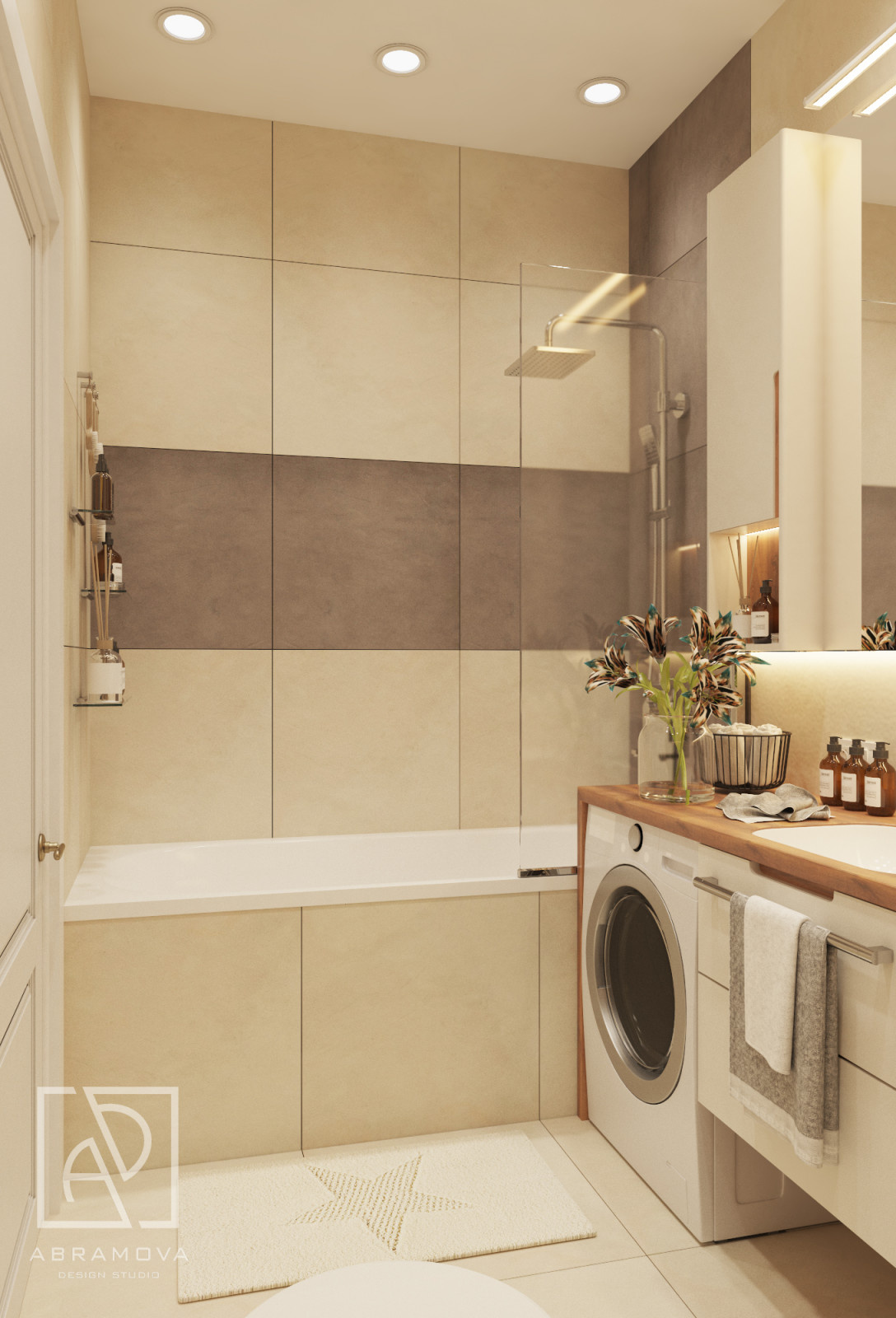 Дизайн-проект 2-х комнатной квартиры ЖК Испанские кварталы1