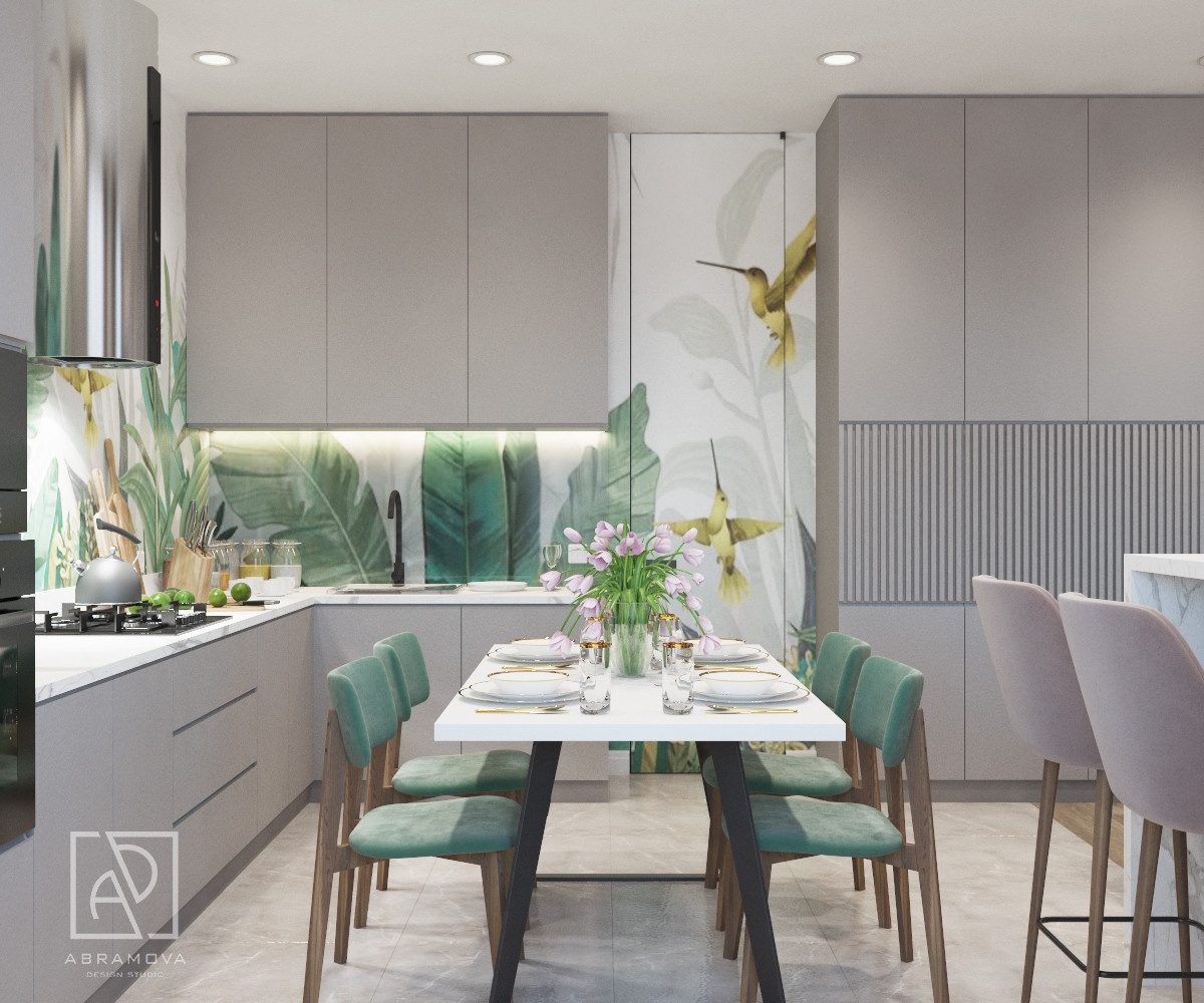 Дизайн-проект  3-х комнатной квартиры ЖК Новые Ватутинки