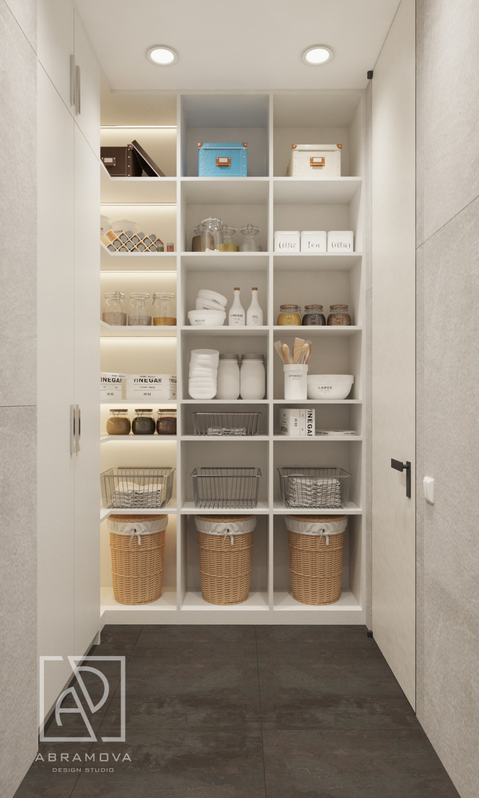 Дизайн-проект  3-х комнатной квартиры ЖК Новые Ватутинки