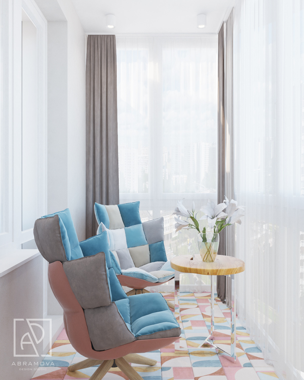 Дизайн-проект  3-х комнатной квартиры ЖК Новые Ватутинки