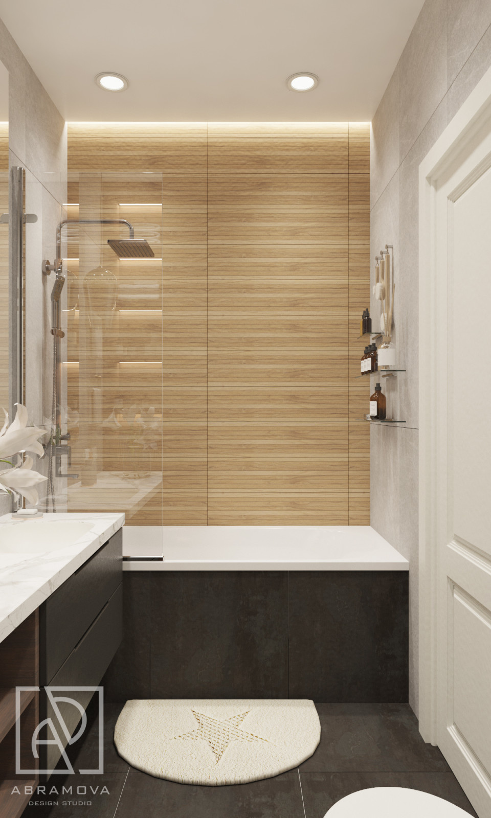 Дизайн-проект  3-х комнатной квартиры ЖК Новые Ватутинки