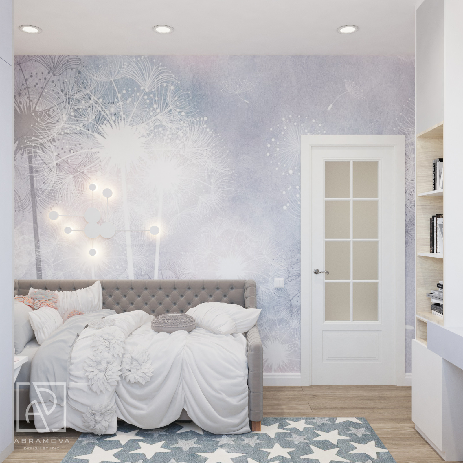 Дизайн-проект  3-х комнатной квартиры ЖК Новые Ватутинки