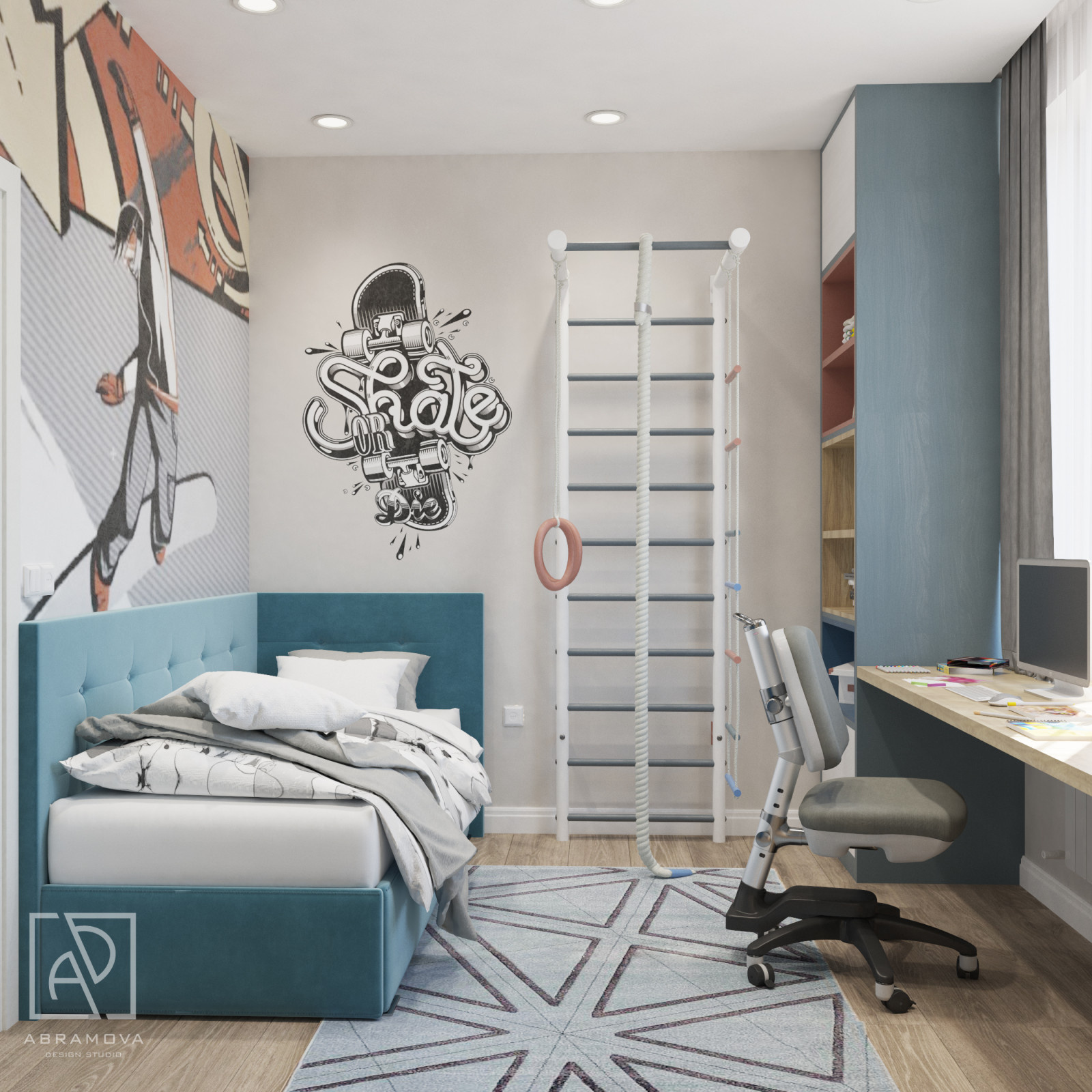 Дизайн-проект  3-х комнатной квартиры ЖК Новые Ватутинки