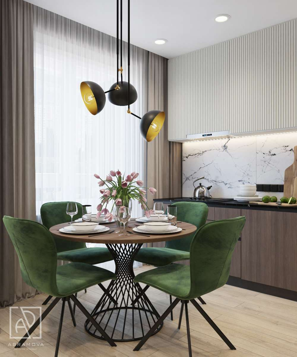 Дизайн-проект  1-комнатной квартиры  ЖК Тенистая г.Москва