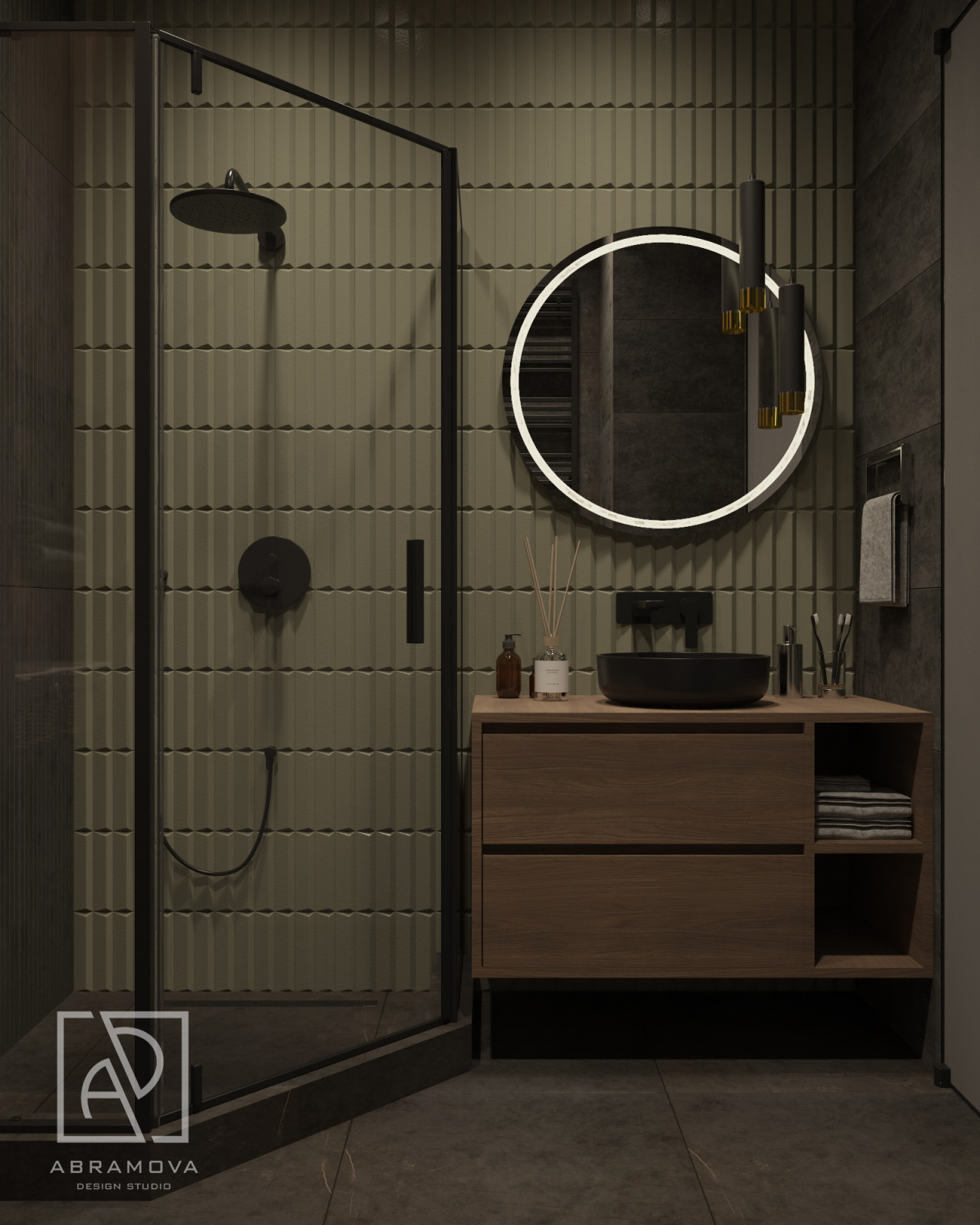 Дизайн-проект  1-комнатной квартиры  ЖК Тенистая г.Москва