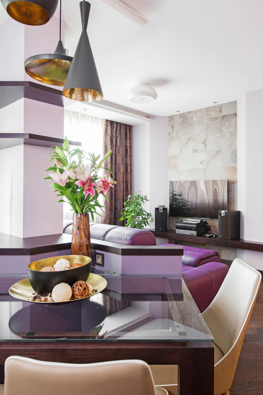 СЛОЖНОСОЧИНЁННЫЙ ИНТЕРЬЕР | COMPOSITE INTERIOR project | 86.3 metres