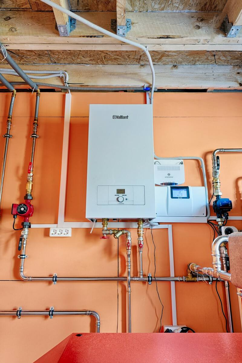 Монтаж отопления в частном доме под ключ - Дом «Раденки»