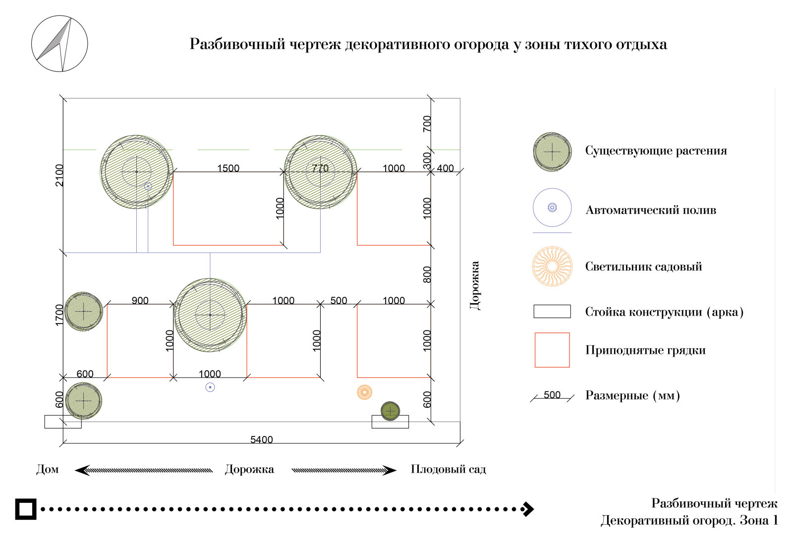 Дендрологический проект. Декоративный огород.