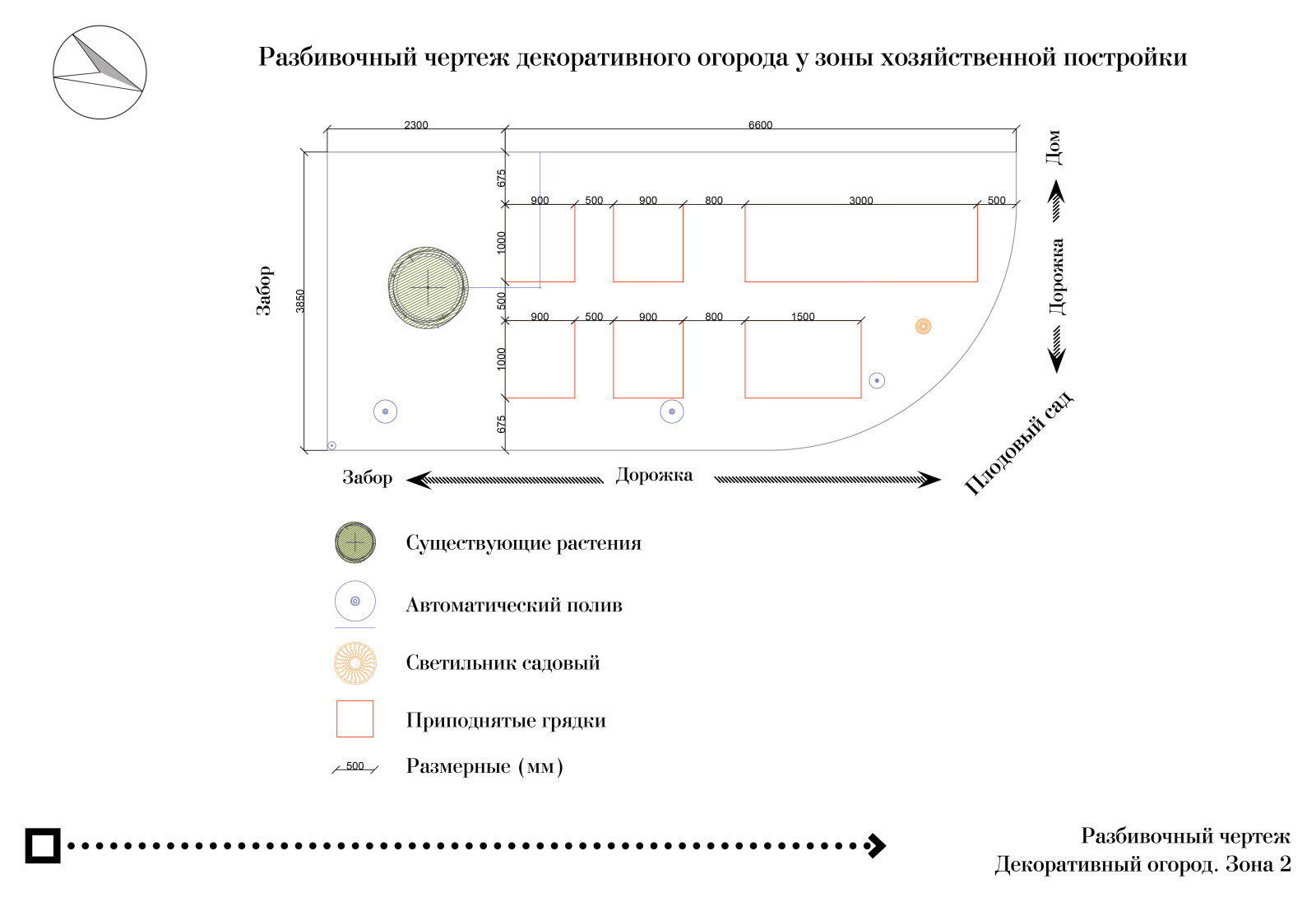 Дендрологический проект. Декоративный огород.