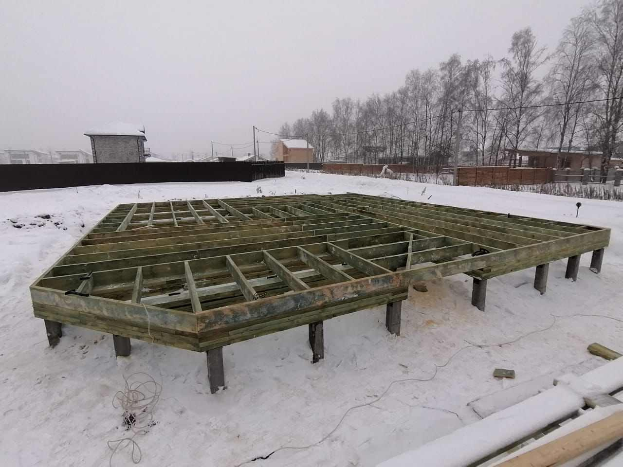 Каркасный дом по проекту "Минск"