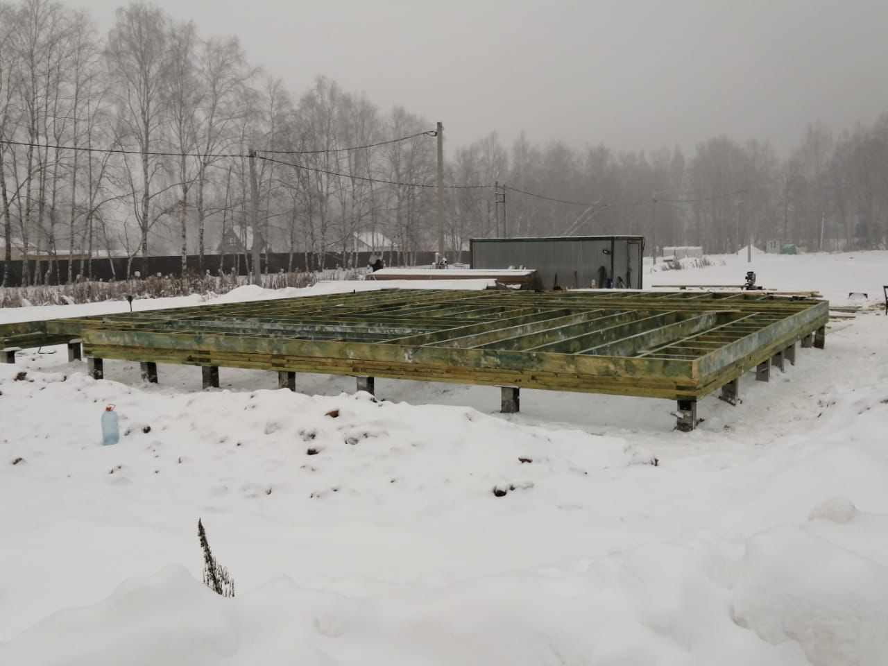 Каркасный дом по проекту "Минск"