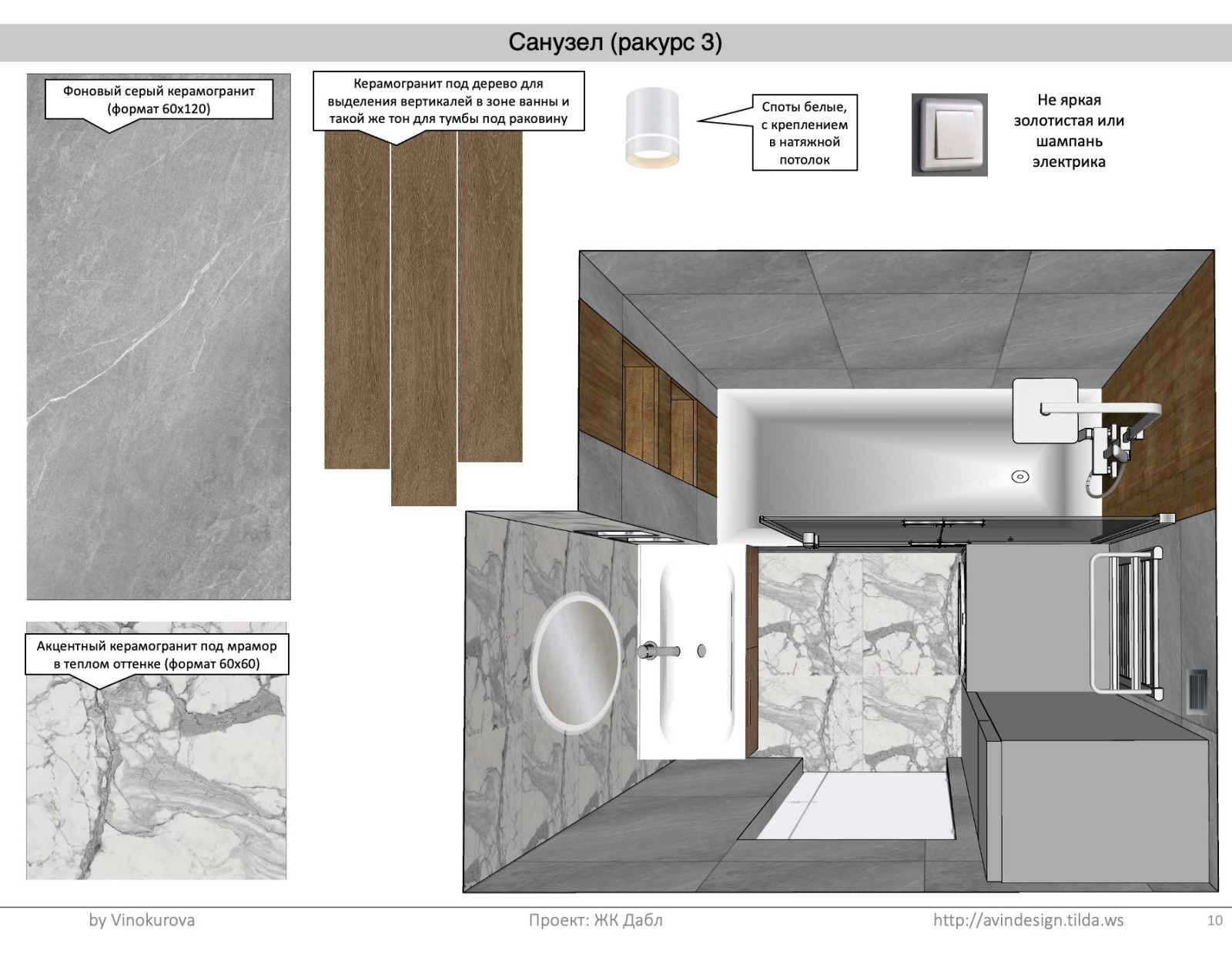 Коллаж оформления санузла