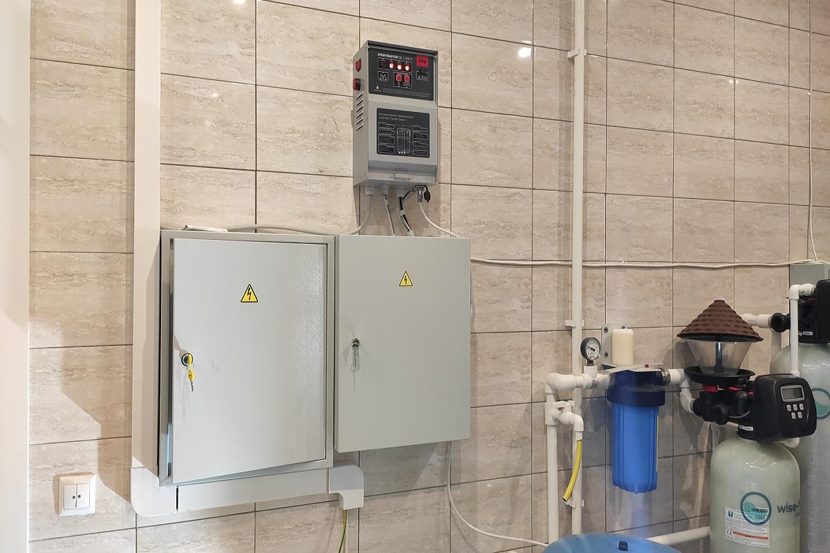 Подключение генератора к ГРЩ через АВР