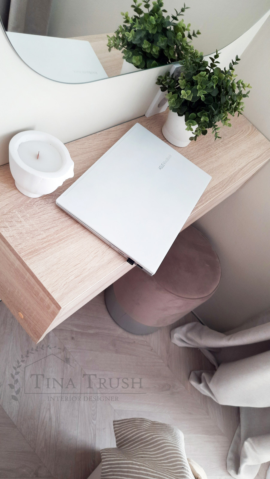 Спальня в бежевых тонах