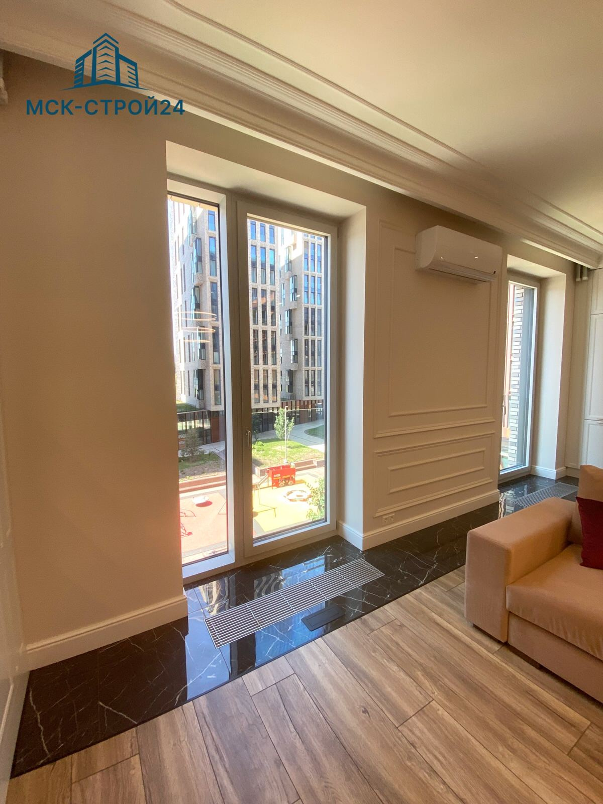 Дизайнерский ремонт квартиры 112м² в ЖК "ЗИЛАРТ"