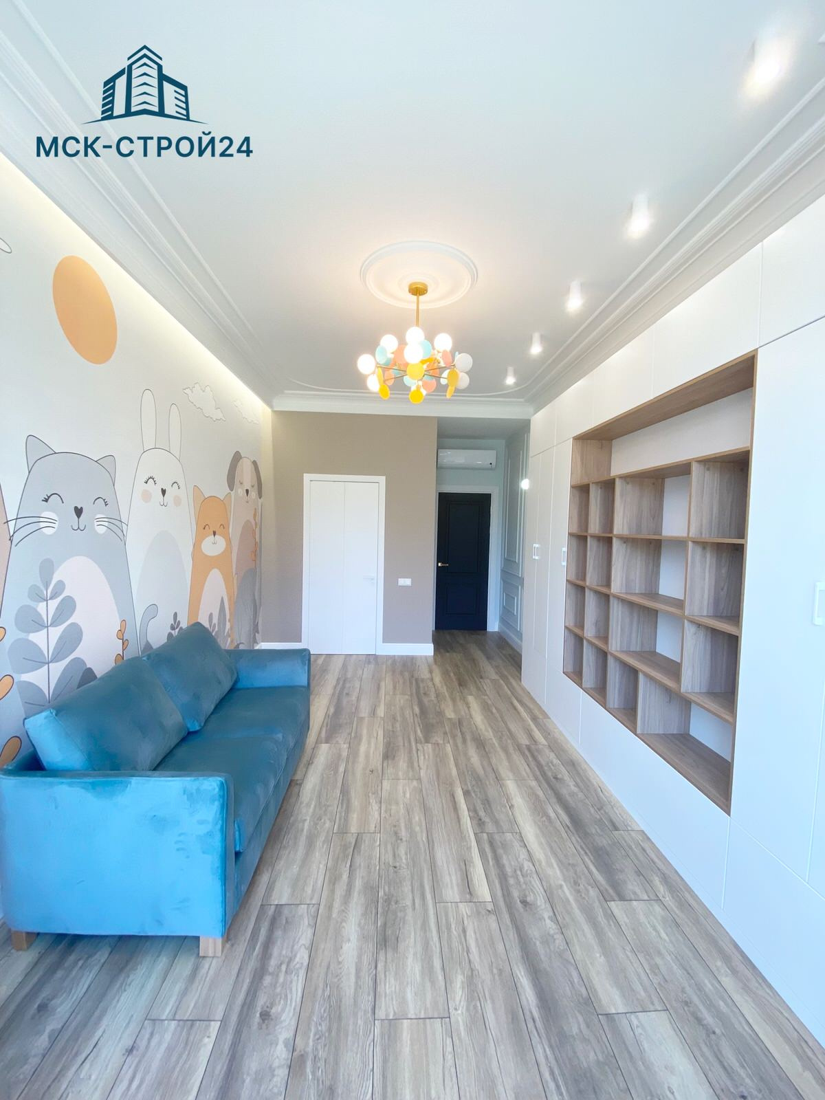 Дизайнерский ремонт квартиры 112м² в ЖК "ЗИЛАРТ"