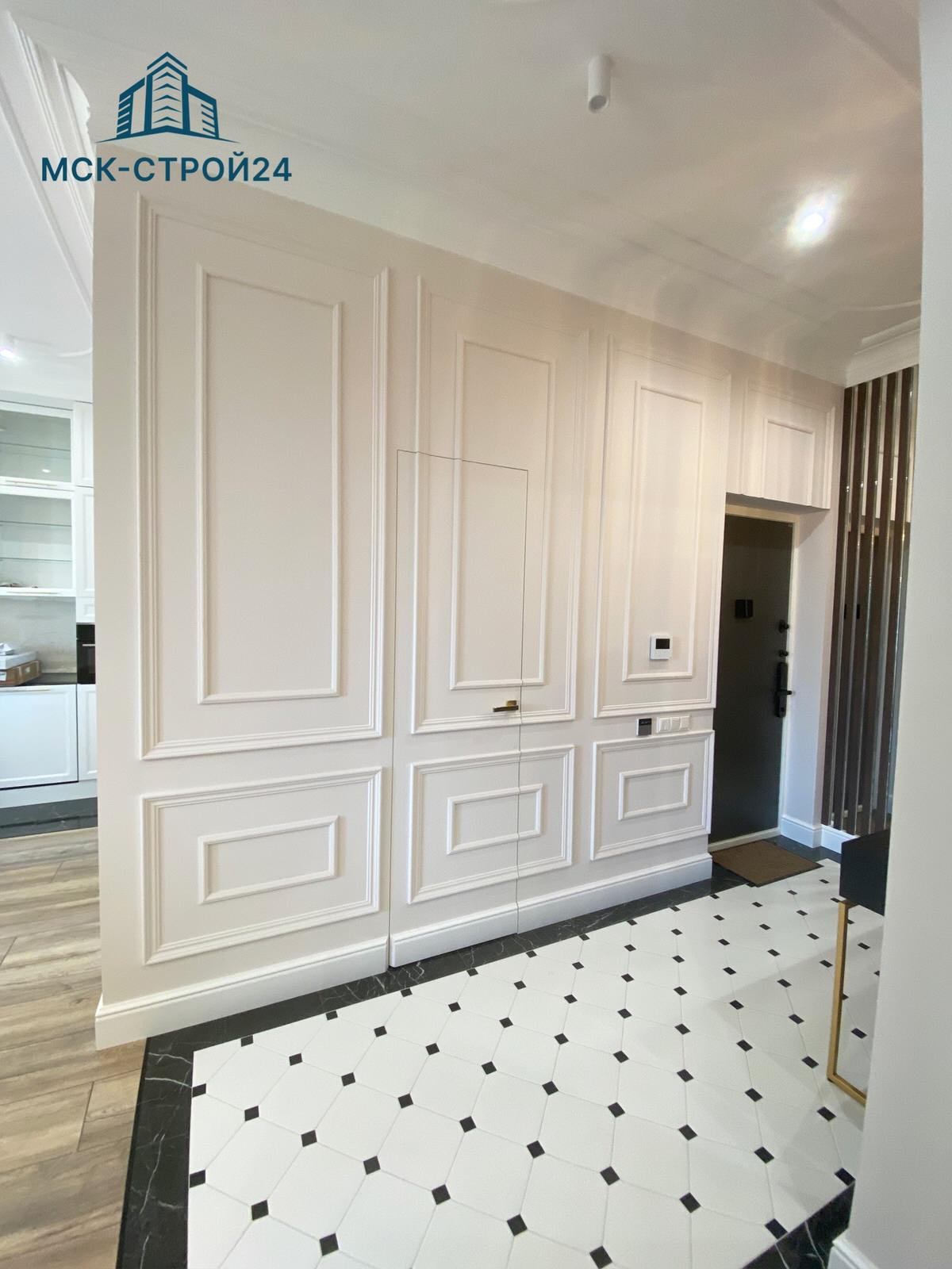 Дизайнерский ремонт квартиры 112м² в ЖК "ЗИЛАРТ"