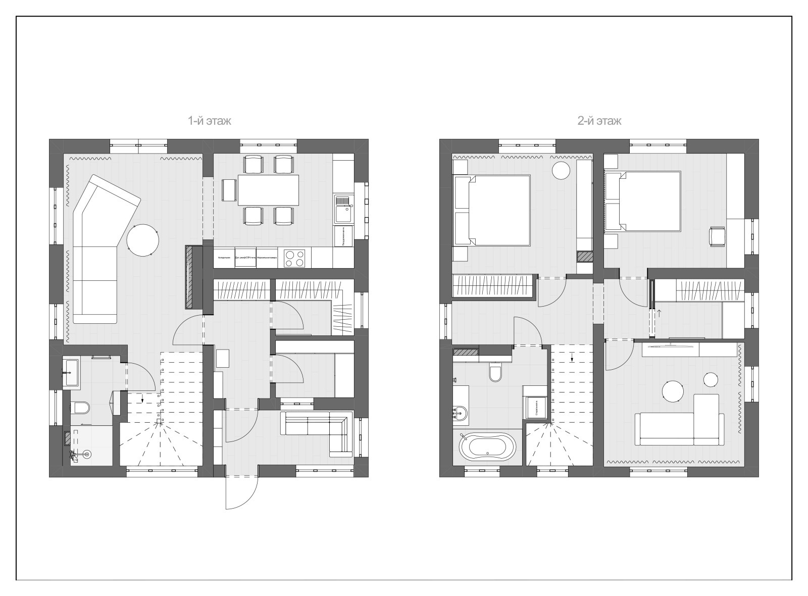 Уютный дом 120 м² в Ленинградской области