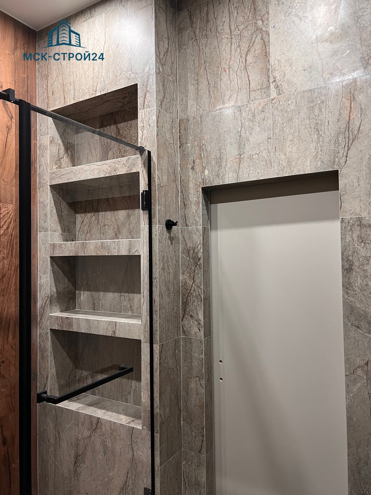 Дизайнерский ремонт квартиры 47м² в ЖК "СЕРЕБРЯНЫЙ ФОНТАН"