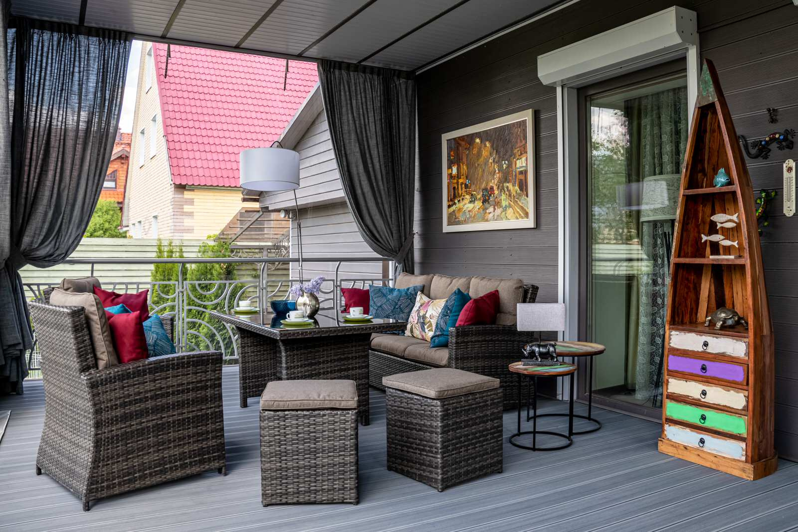 Беседка и терраса для Дмитрия Крылова. Первый Канал "На дачу! С Наташей Барбье"