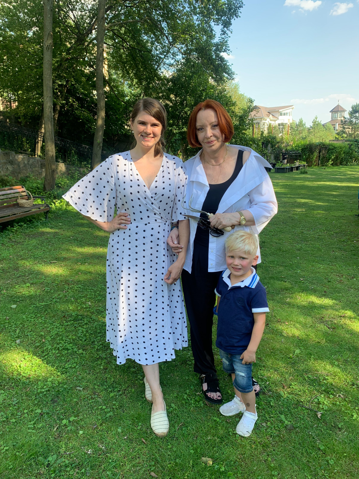 Беседка с летней кухней для Анастасии Вертинской и Степана Михалкова. "На дачу"