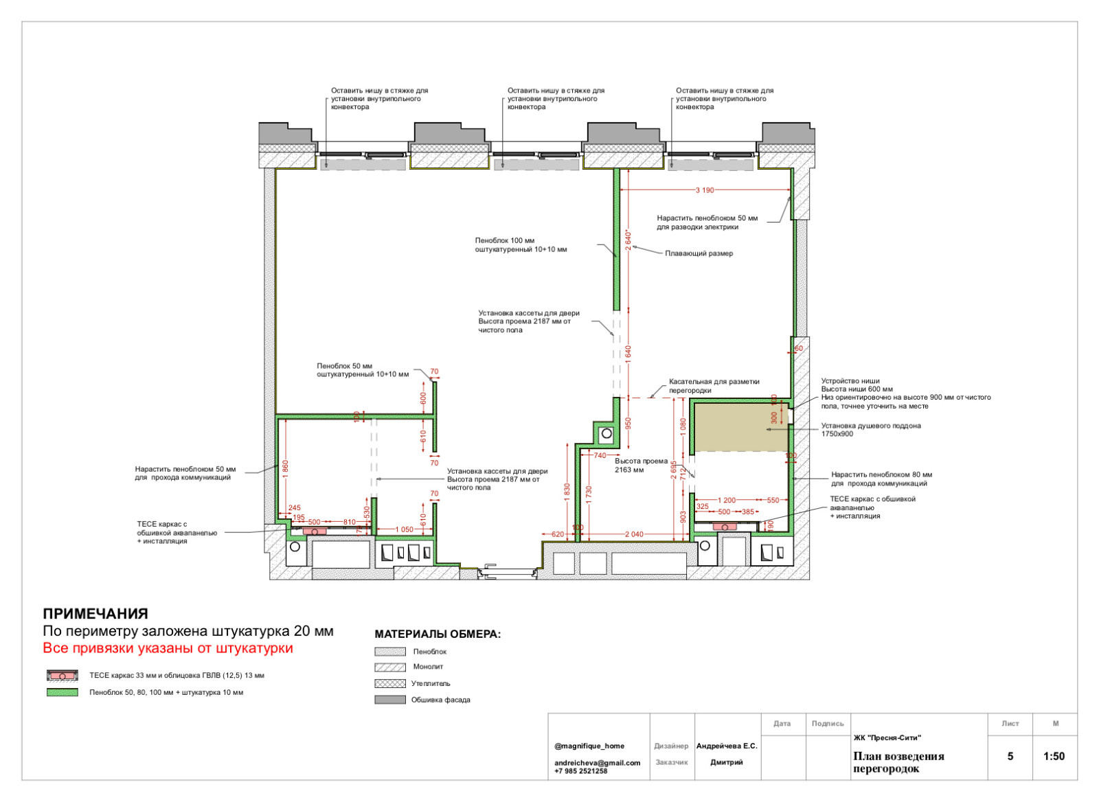 Обложка проекта: Планировочное решение ЖК "Пресня-Сити"