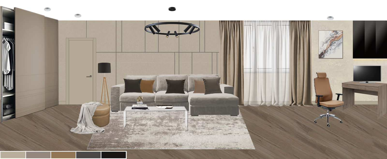 Проект квартиры в Московской области