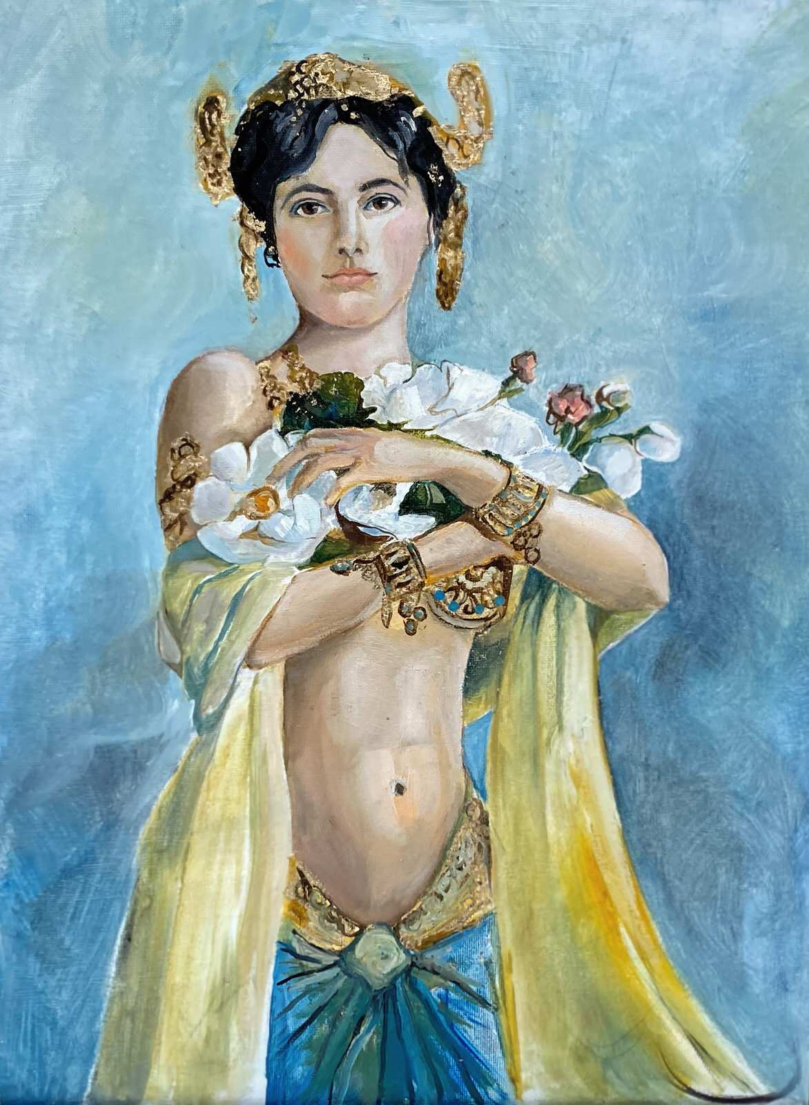 Картина портрет Мата Хари. MATA HARI