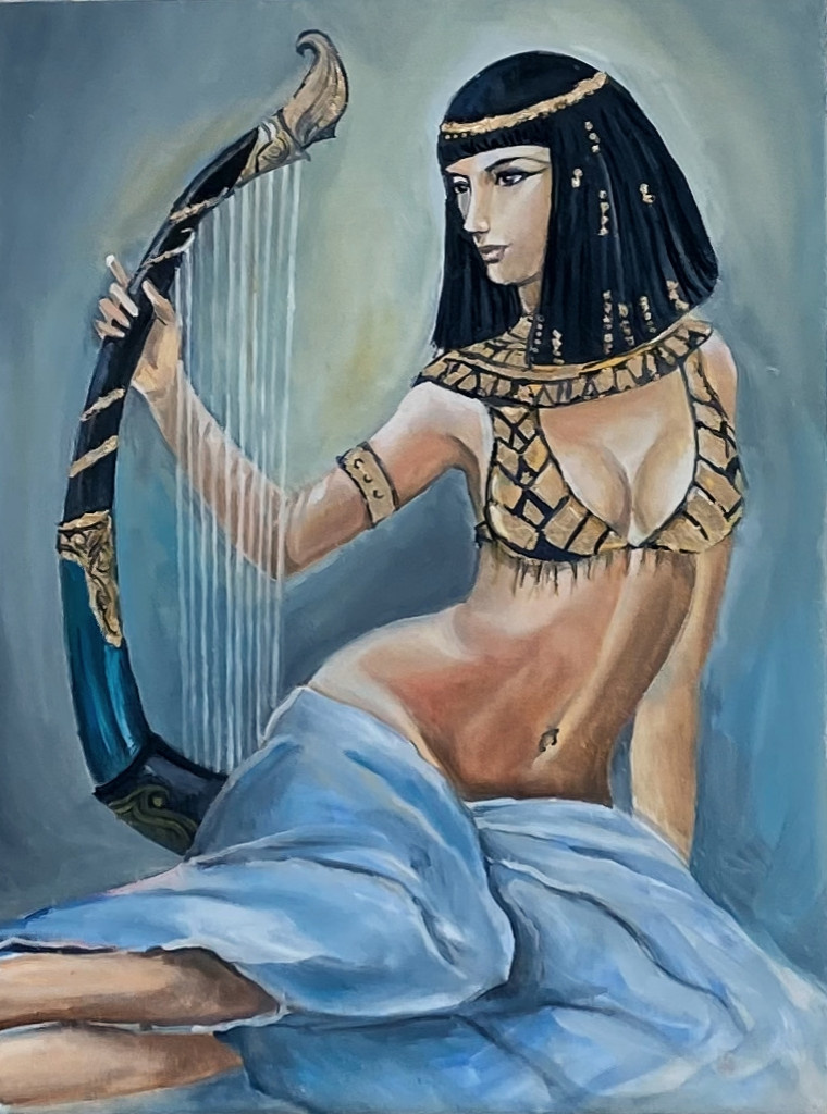 Картина портрет Клеопатра. CLEOPATRA