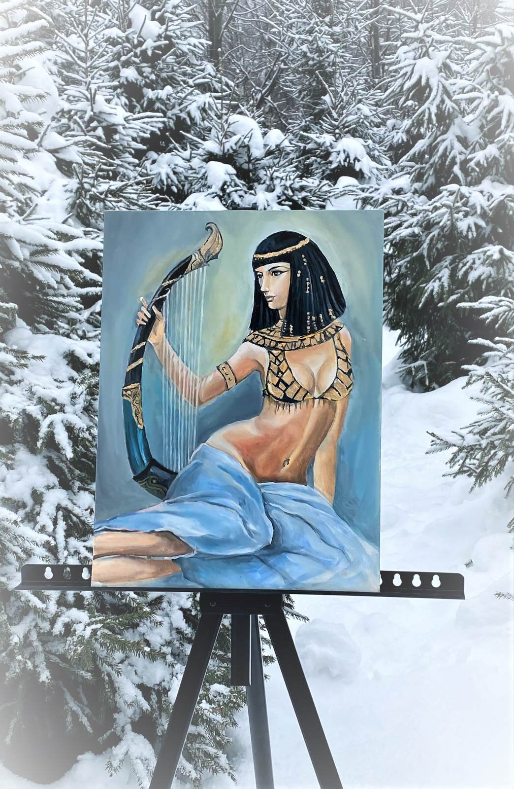 Картина портрет Клеопатра. CLEOPATRA