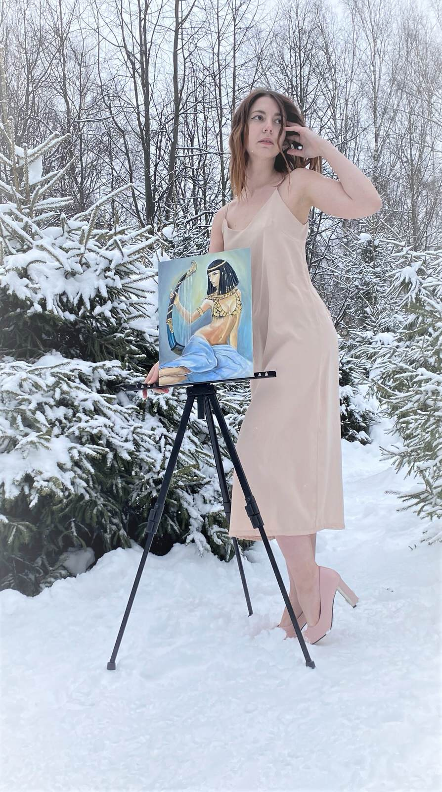 Картина портрет Клеопатра. CLEOPATRA