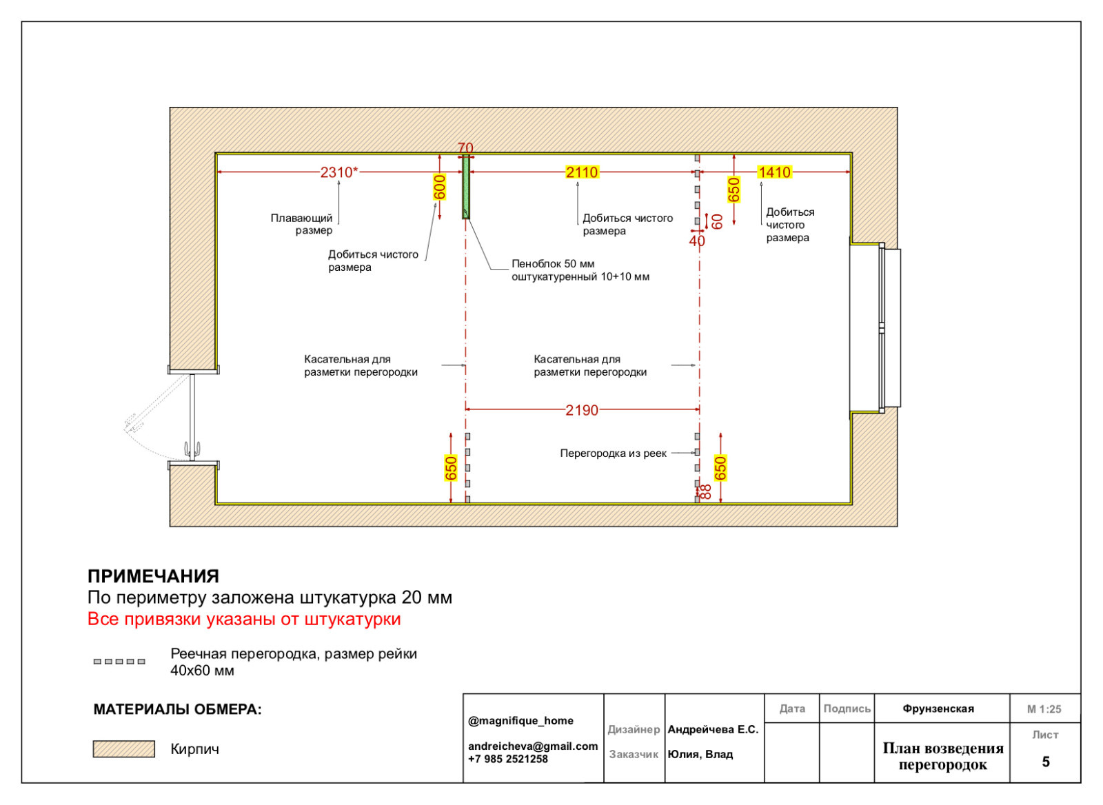 Консультация по декору. Фрунзенская