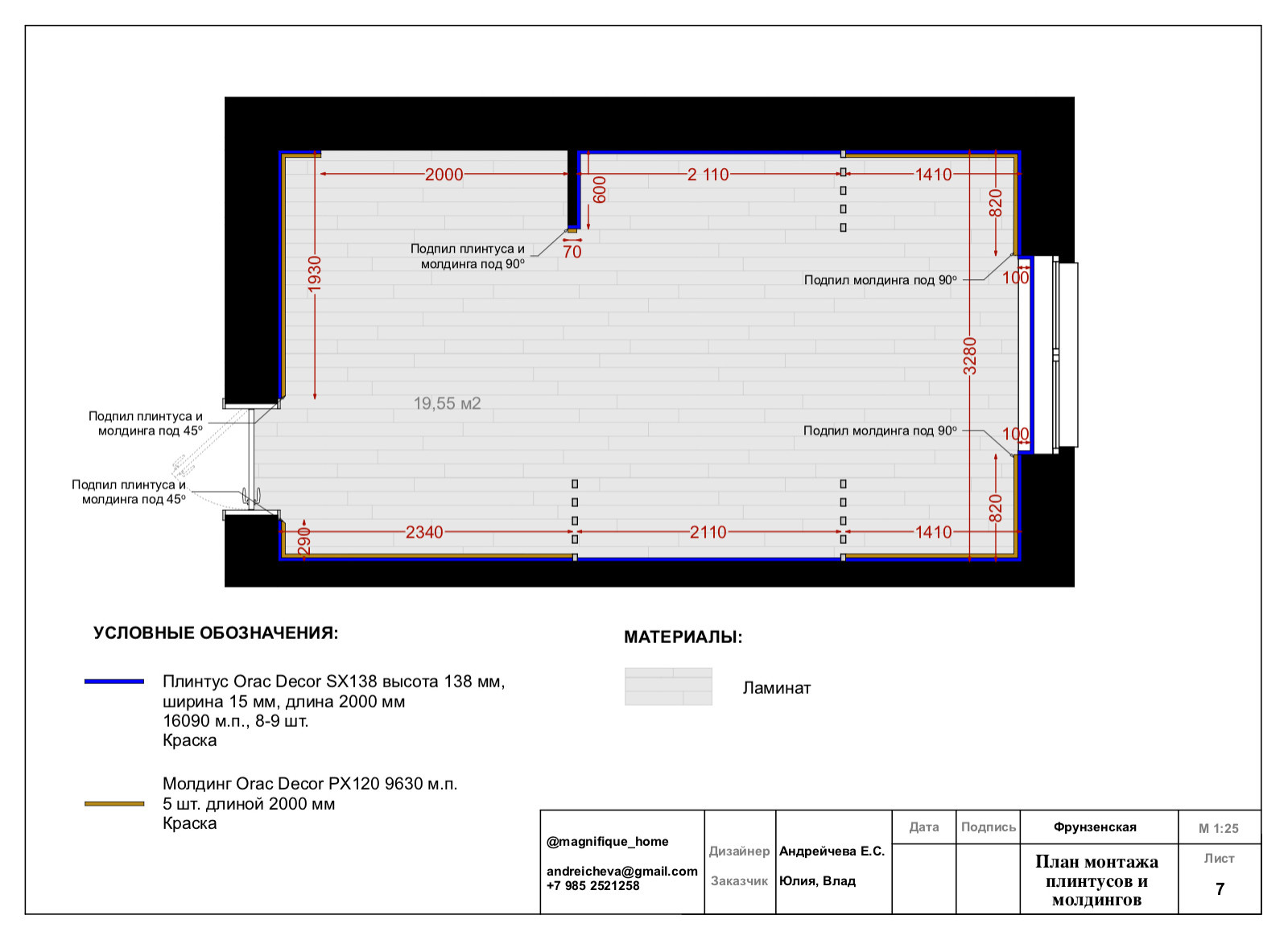 Консультация по декору. Фрунзенская