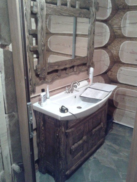 Санузел в бане