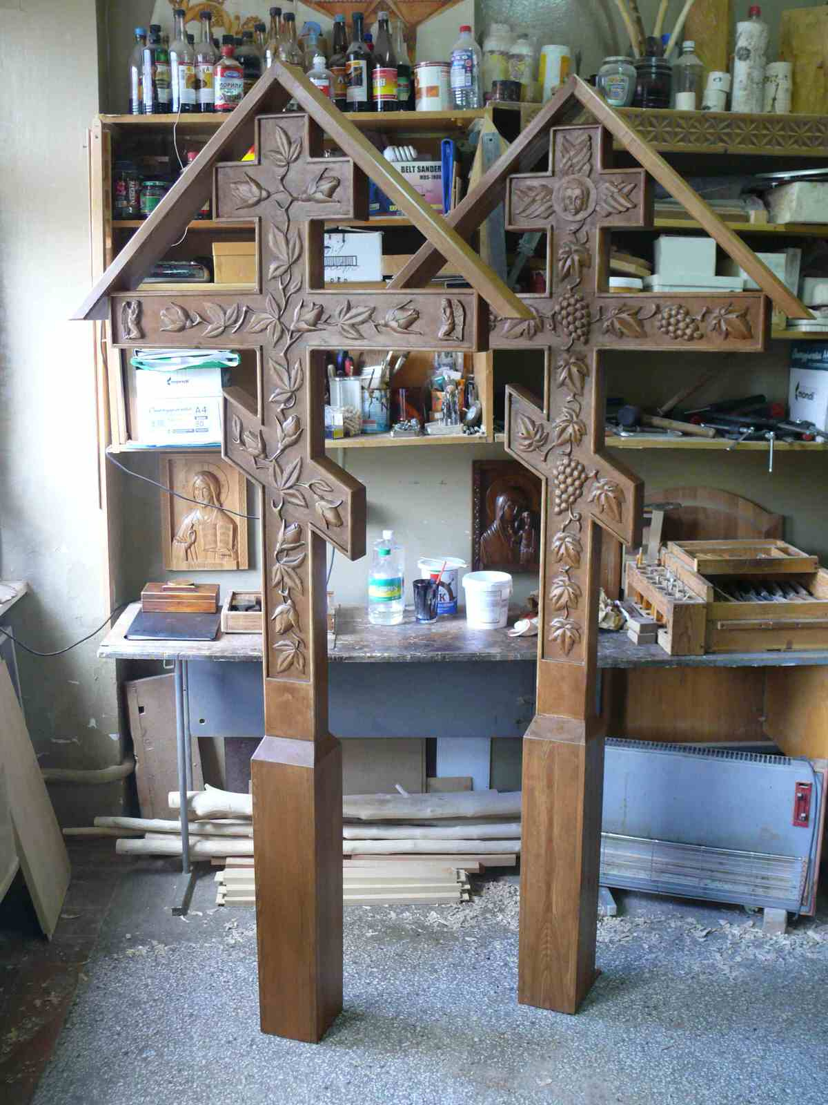 Могильные кресты