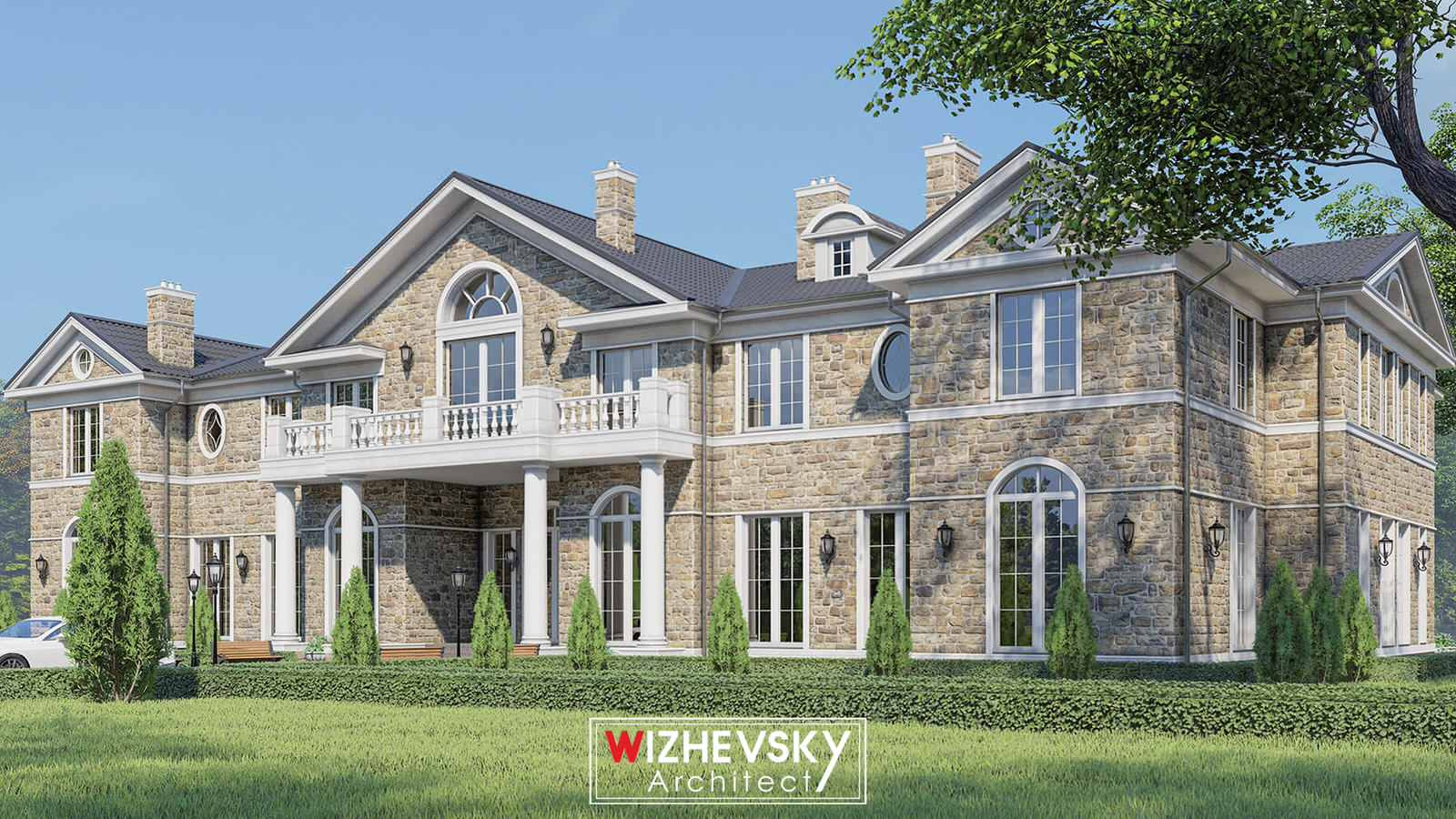 Private Manor — резиденция в стиле неоклассики