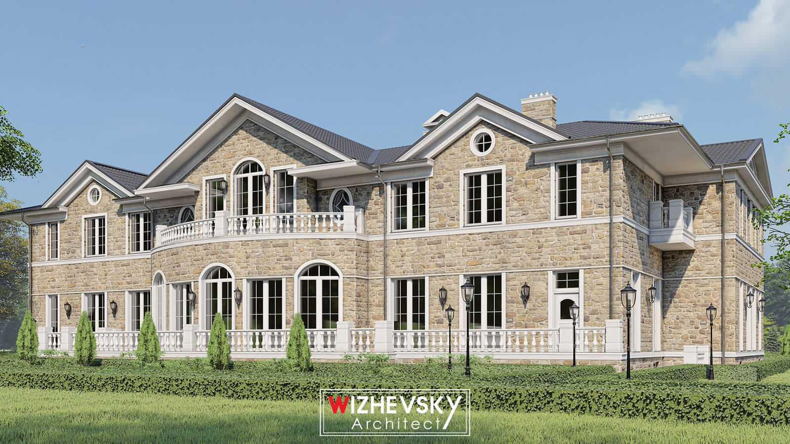 Private Manor — резиденция в стиле неоклассики