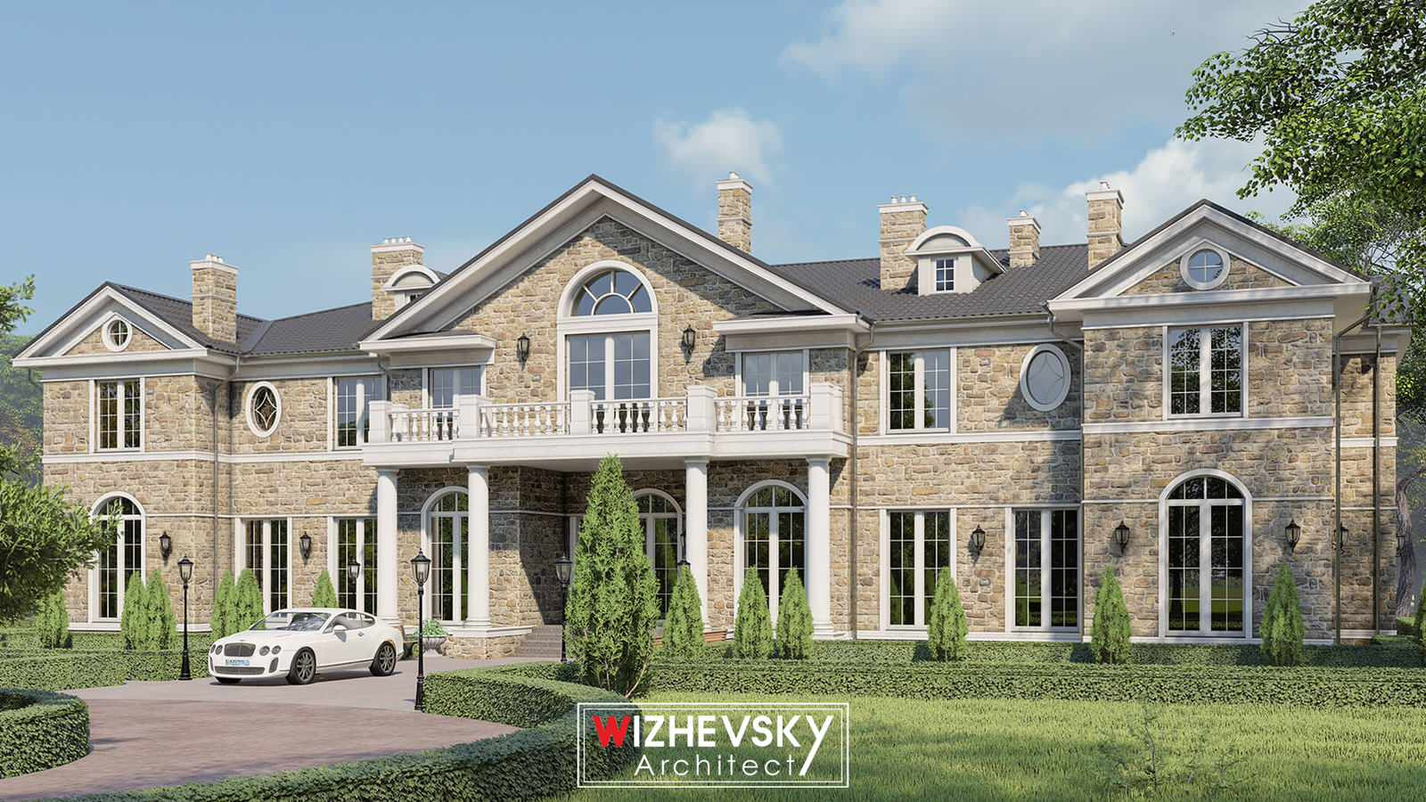 Private Manor — резиденция в стиле неоклассики