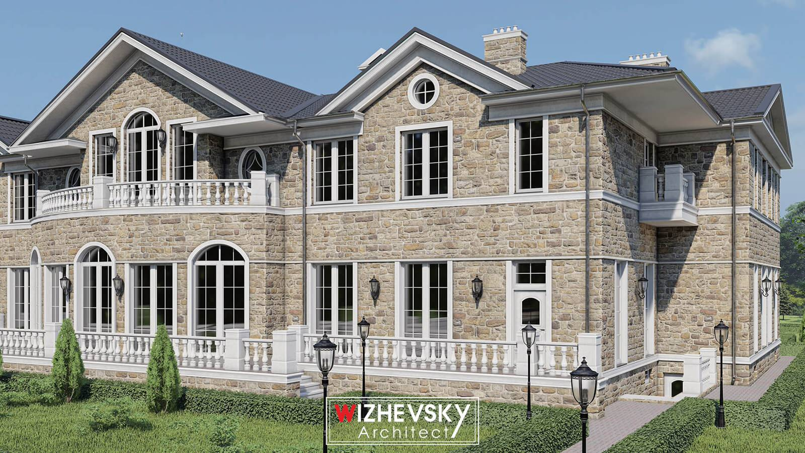 Private Manor — резиденция в стиле неоклассики
