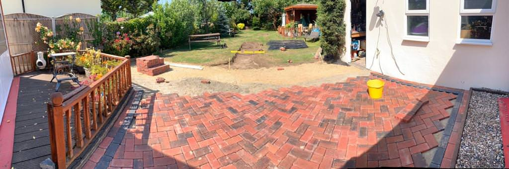 Block paving