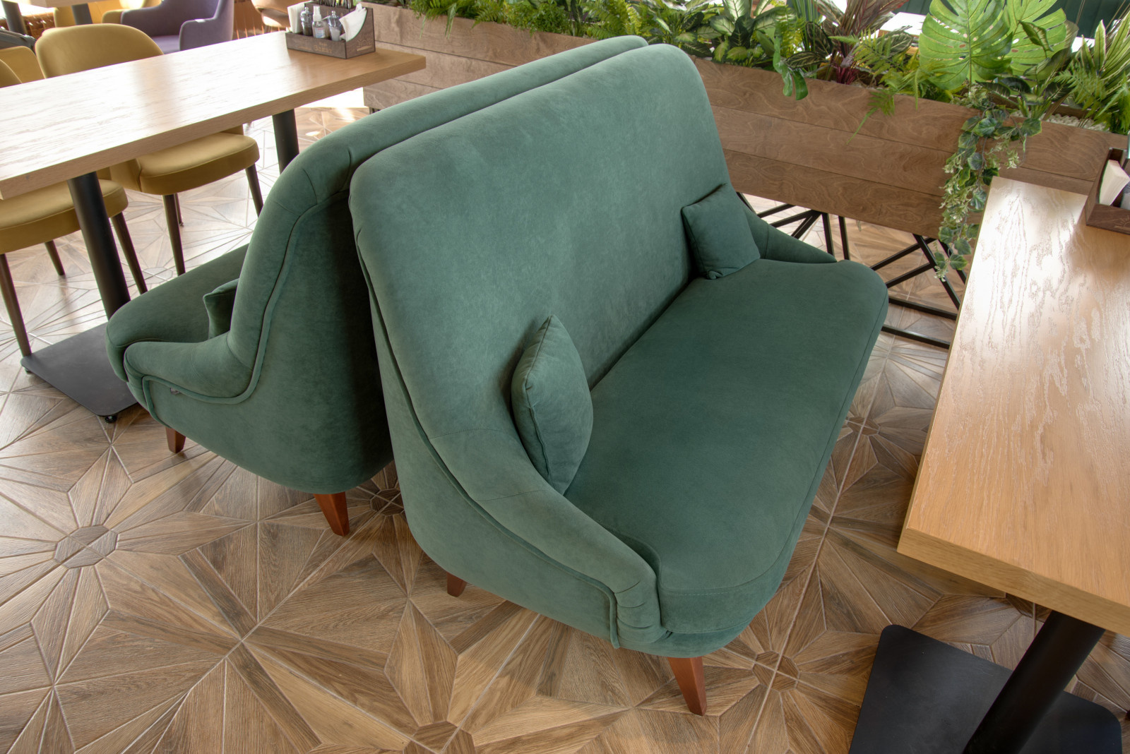 интерьерная сьемка кафе-ресторан Закат